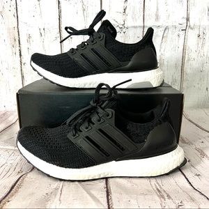 ADIDAS Women’s Ultraboost, Running Shoes, Black and White Size 5.5